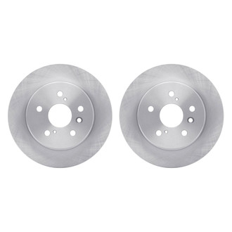 R1 Concepts® - Plain Rear Brake Rotor Set