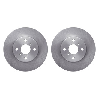 R1 Concepts® - Plain Front Brake Rotor Set