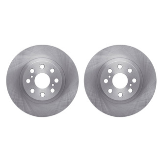 R1 Concepts® - Plain Rear Brake Rotor Set
