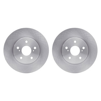 R1 Concepts® - Plain Front Brake Rotor Set