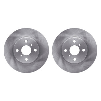 R1 Concepts® - Plain Front Brake Rotor Set