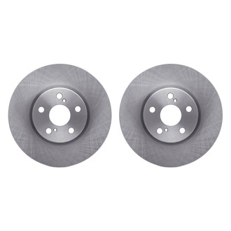 R1 Concepts® - Plain Front Brake Rotor Set