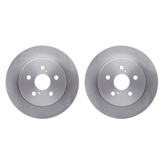 R1 Concepts® - Plain Rear Brake Rotor Set
