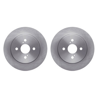 R1 Concepts® - Plain Rear Brake Rotor Set