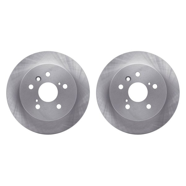 R1 Concepts® - Plain Rear Brake Rotor Set