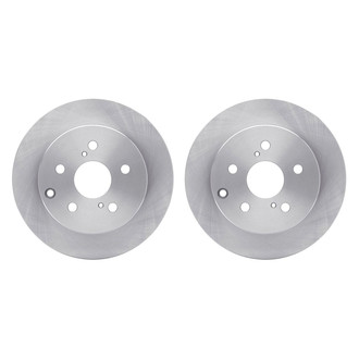 R1 Concepts® - Plain Rear Brake Rotor Set