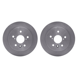 R1 Concepts® - Plain Rear Brake Rotor Set