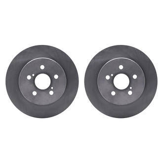 R1 Concepts® - Plain Rear Brake Rotor Set