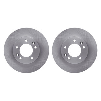 R1 Concepts® - Plain Front Brake Rotor Set