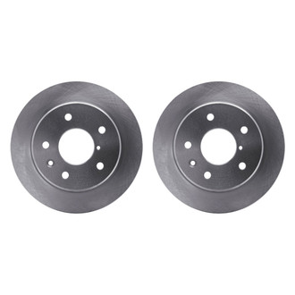 R1 Concepts® - Plain Rear Brake Rotor Set