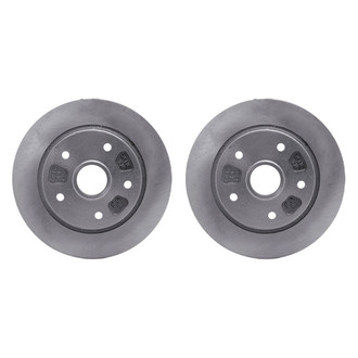 R1 Concepts® - Plain Rear Brake Rotor Set