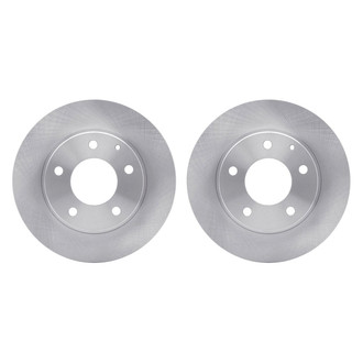 R1 Concepts® - Plain Front Brake Rotor Set