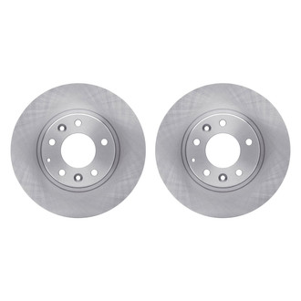 R1 Concepts® - Plain Front Brake Rotor Set