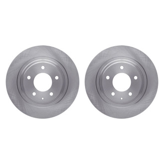 R1 Concepts® - Plain Rear Brake Rotor Set