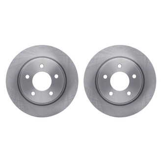 R1 Concepts® - Plain Rear Brake Rotor Set
