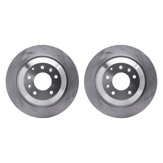 R1 Concepts® - Plain Rear Brake Rotor Set