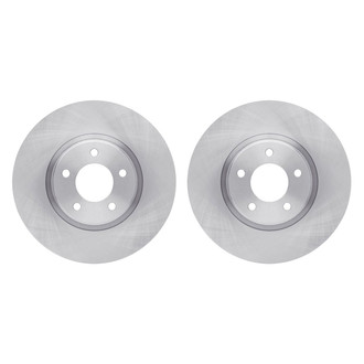 R1 Concepts® - Plain Front Brake Rotor Set