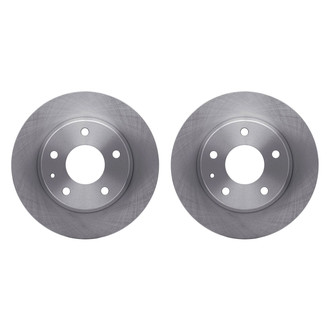 R1 Concepts® - Plain Rear Brake Rotor Set