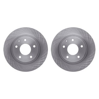 R1 Concepts® - Plain Rear Brake Rotor Set
