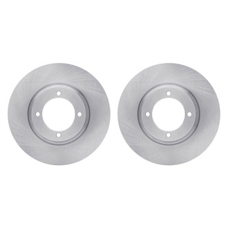 R1 Concepts® - Plain Front Brake Rotor Set