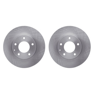 R1 Concepts® - Plain Front Brake Rotor Set