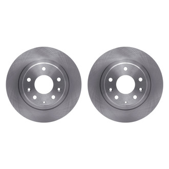 R1 Concepts® - Plain Rear Brake Rotor Set