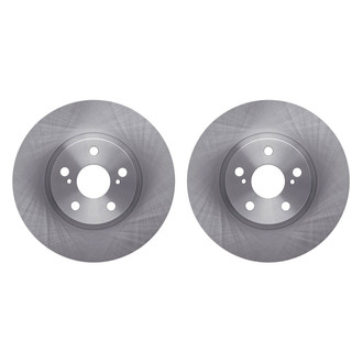 R1 Concepts® - Plain Front Brake Rotor Set