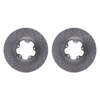 R1 Concepts® - Plain Front Brake Rotor Set