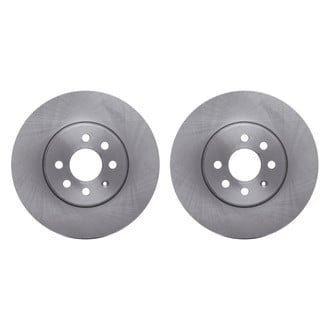 R1 Concepts® - Plain Front Brake Rotor Set
