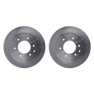 R1 Concepts® - Plain Rear Brake Rotor Set