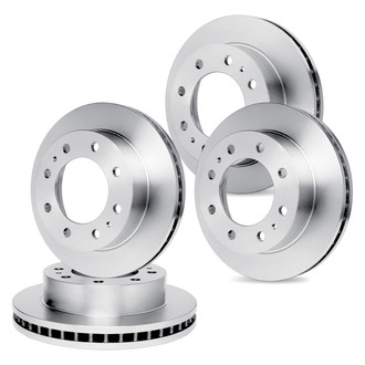 R1 Concepts® - eLINE Series™ Plain Front and Rear Brake Rotor Set