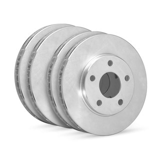 R1 Concepts® - eLINE Series™ Plain Front and Rear Brake Rotor Set