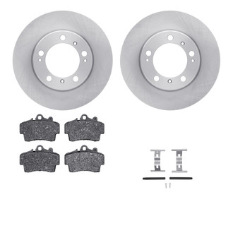 R1 Concepts® - Front Brake Kit with Euro Ceramic Pads