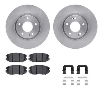 R1 Concepts® - Front Brake Kit with Euro Ceramic Pads