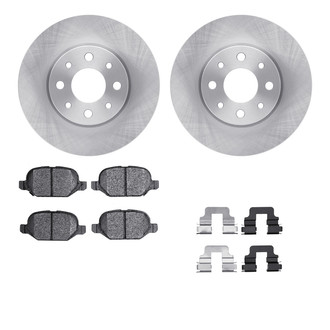 R1 Concepts® - Rear Brake Kit with Euro Ceramic Pads