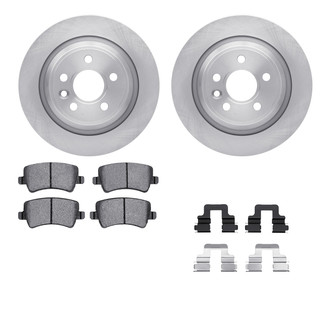 R1 Concepts® - Rear Brake Kit with Euro Ceramic Pads