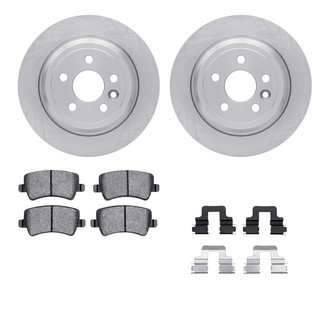 R1 Concepts® - Rear Brake Kit with Euro Ceramic Pads