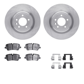 R1 Concepts® - Rear Brake Kit with Euro Ceramic Pads