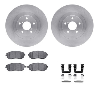 R1 Concepts® - Front Brake Kit with Euro Ceramic Pads