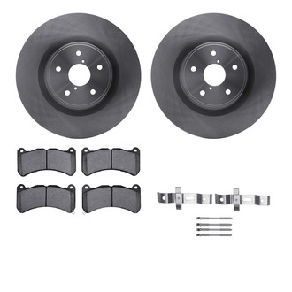 R1 Concepts® - Front Brake Kit with Euro Ceramic Pads