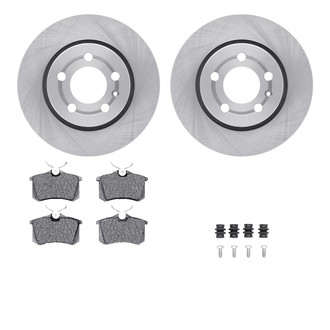 R1 Concepts® - Rear Brake Kit with Euro Ceramic Pads