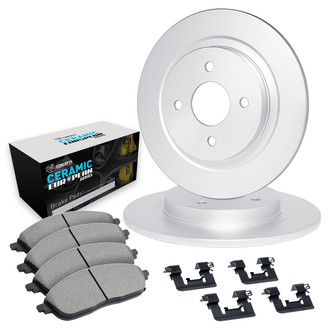 R1 Concepts® - Front Brake Kit with Euro Ceramic Pads