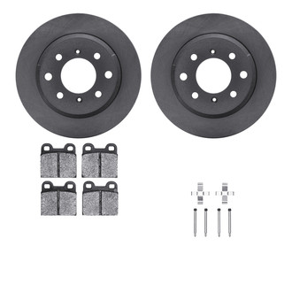 R1 Concepts® - Rear Brake Kit with Euro Ceramic Pads