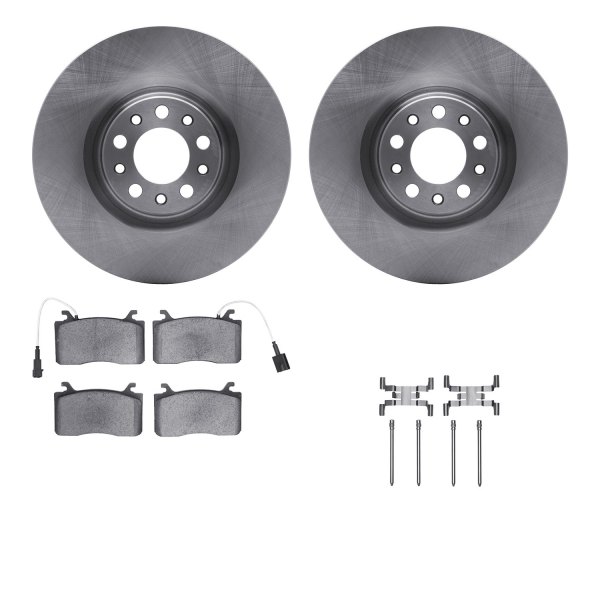  R1 Concepts® - Front Brake Kit with Euro Ceramic Pads