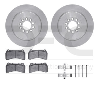 R1 Concepts® - Front Brake Kit with Euro Ceramic Pads