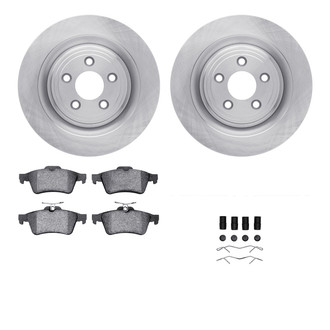 R1 Concepts® - Rear Brake Kit with Euro Ceramic Pads