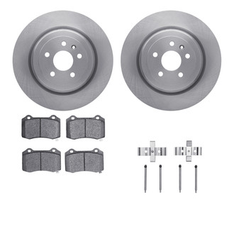 R1 Concepts® - Rear Brake Kit with Euro Ceramic Pads