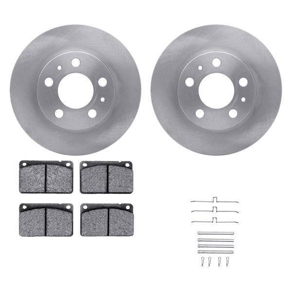  R1 Concepts® - Front Brake Kit with Euro Ceramic Pads