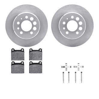 R1 Concepts® - Rear Brake Kit with Euro Ceramic Pads