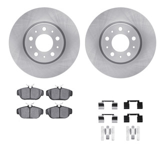 R1 Concepts® - Front Brake Kit with Euro Ceramic Pads
